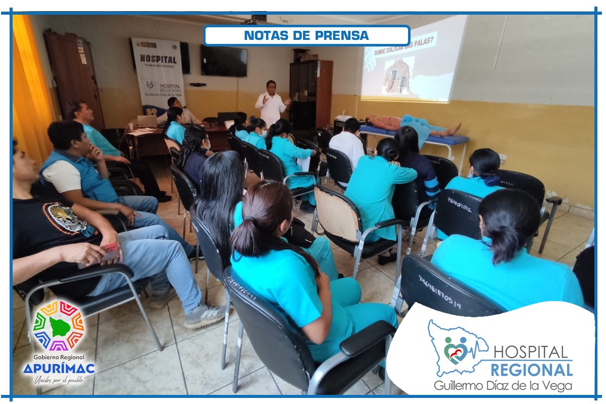HOSPITAL REGIONAL DICTA CHARLA DE CAPACITACIÓN A INTERNAS DE ENFERMERÍA